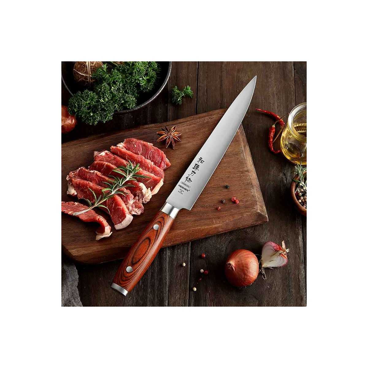 Hezhen Carving Knife 8 Inch