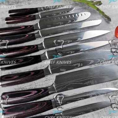 Akaishi Kido Nakiri Knife 7.5 Inch